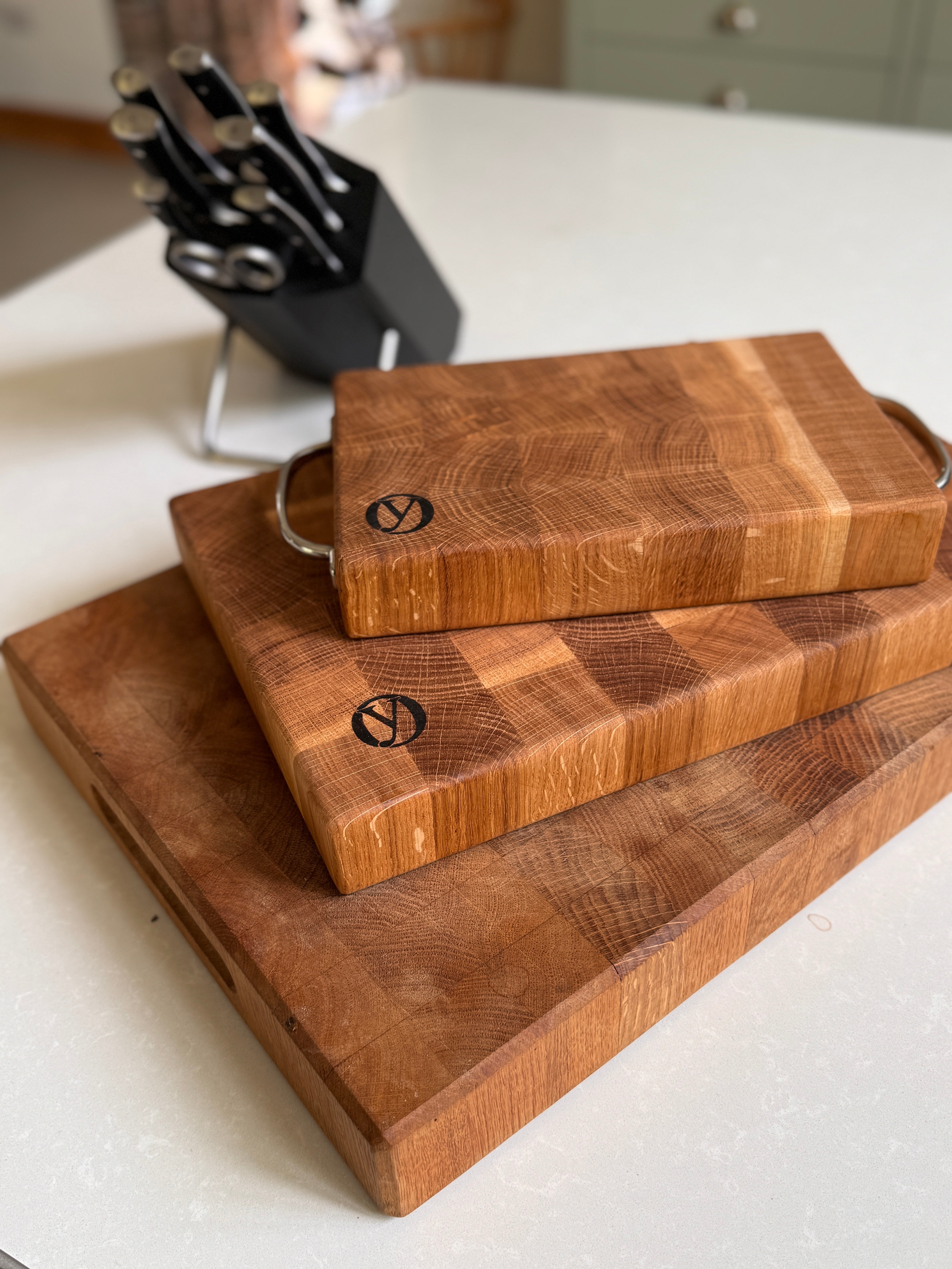 Solid Oak Endgrain Chopping Board