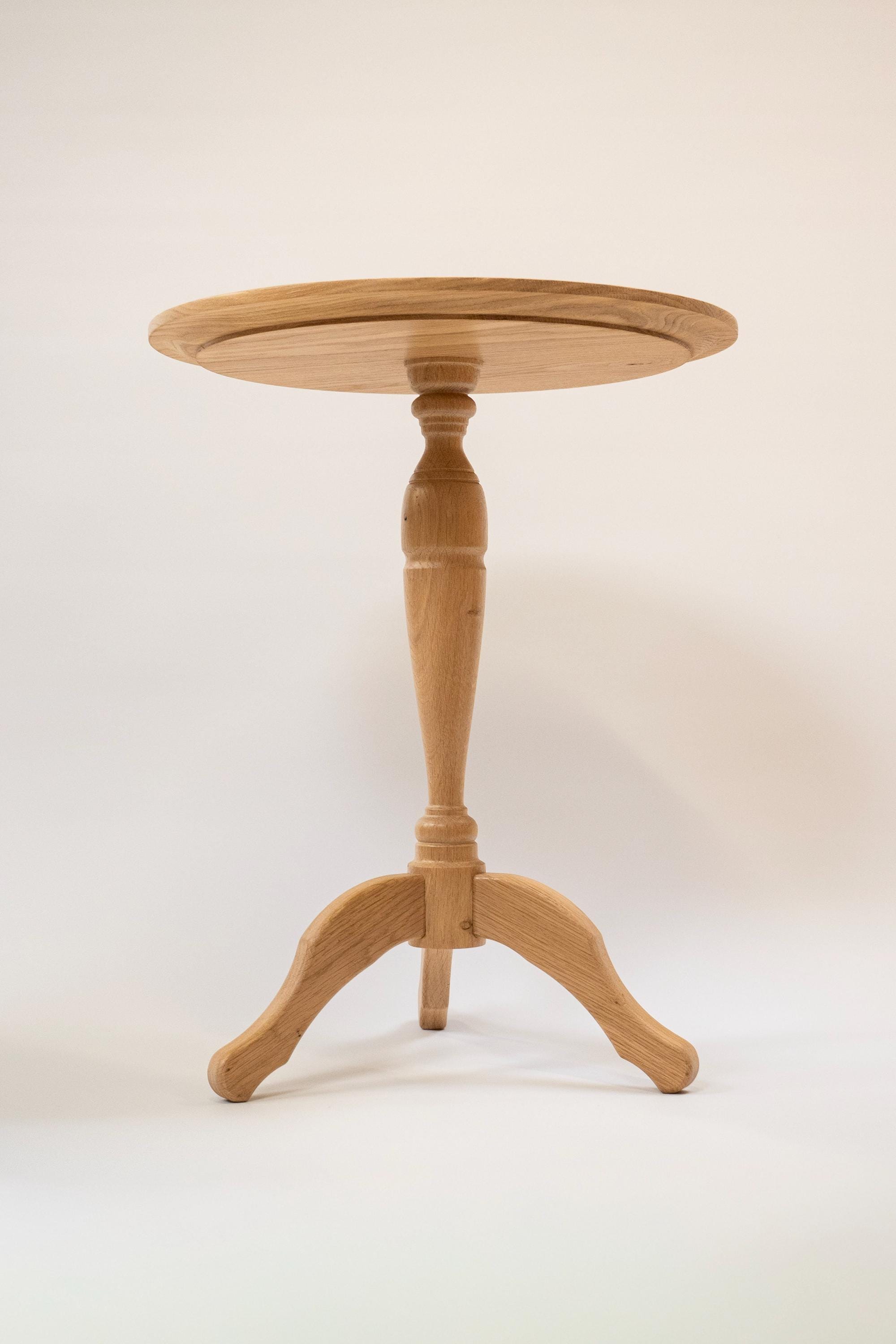 Handmade Oak pedestal table