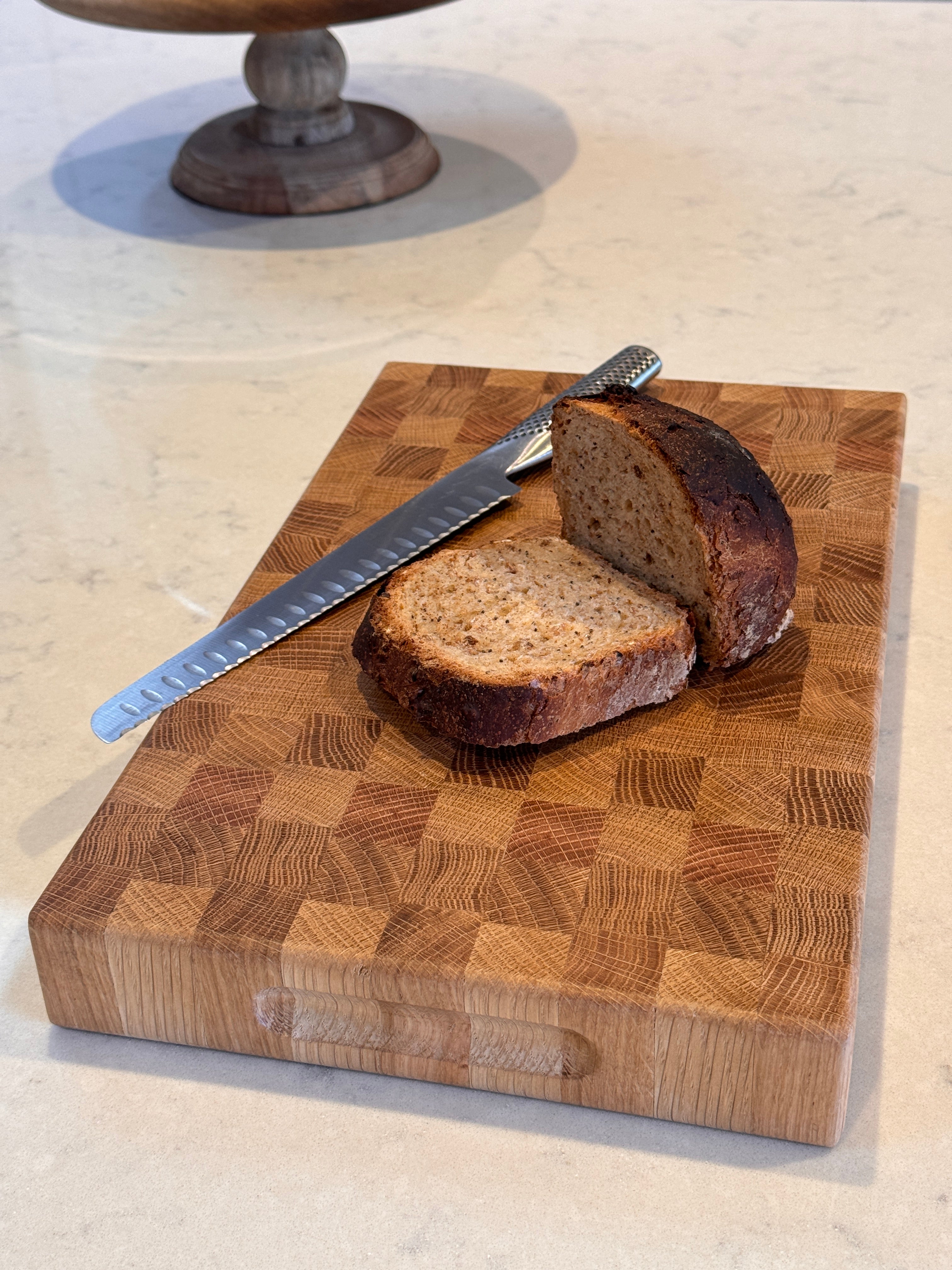 Solid Oak Endgrain Chopping Board